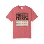 Terms And Conditions Coffee First - T-Shirt