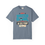 Pet Water Bowl Then Gas Pump - T-Shirt
