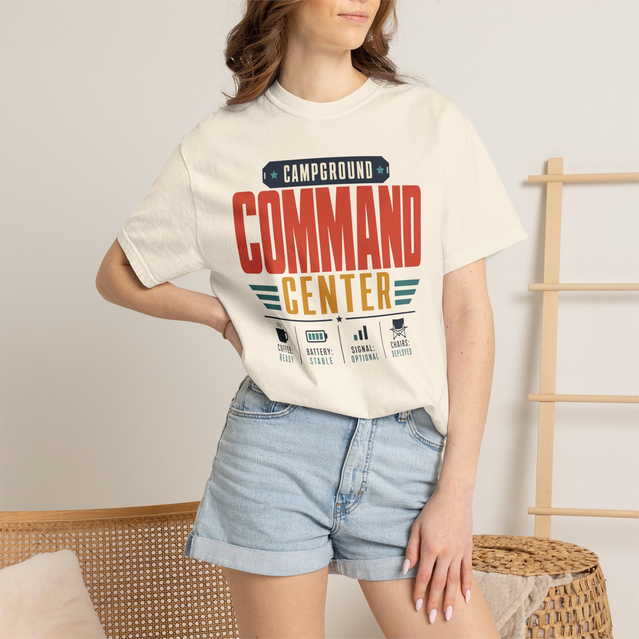 Campground Command Center - T-Shirt