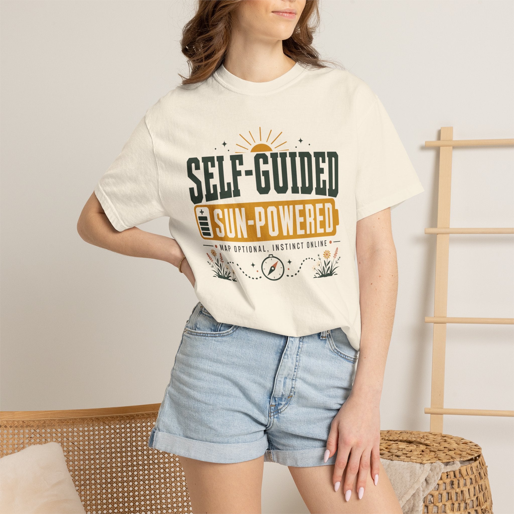 Self Guided Sun Powered - T-Shirt