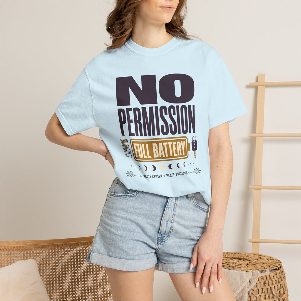 No Permission Full Battery - T-Shirt