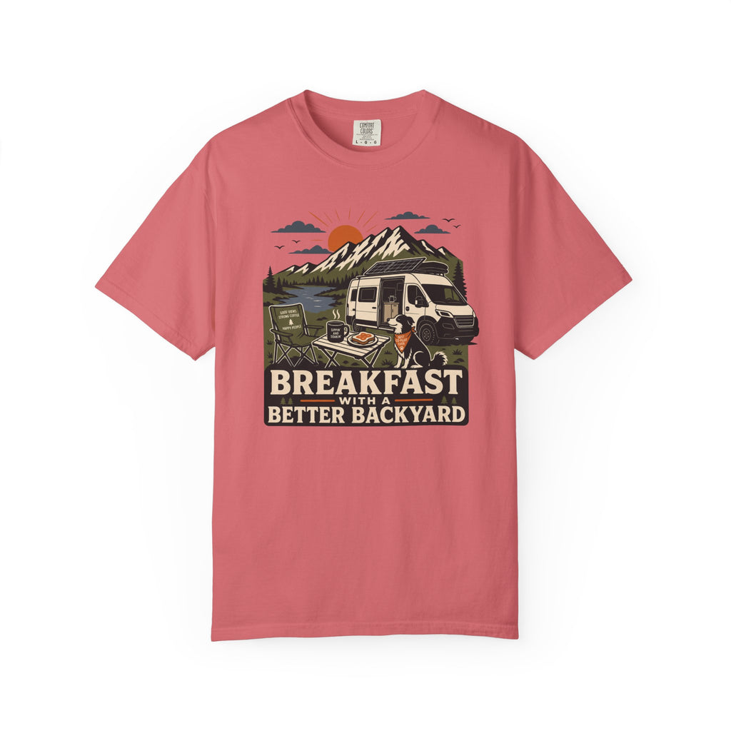 Breakfast With A Better Backyard - T-Shirt