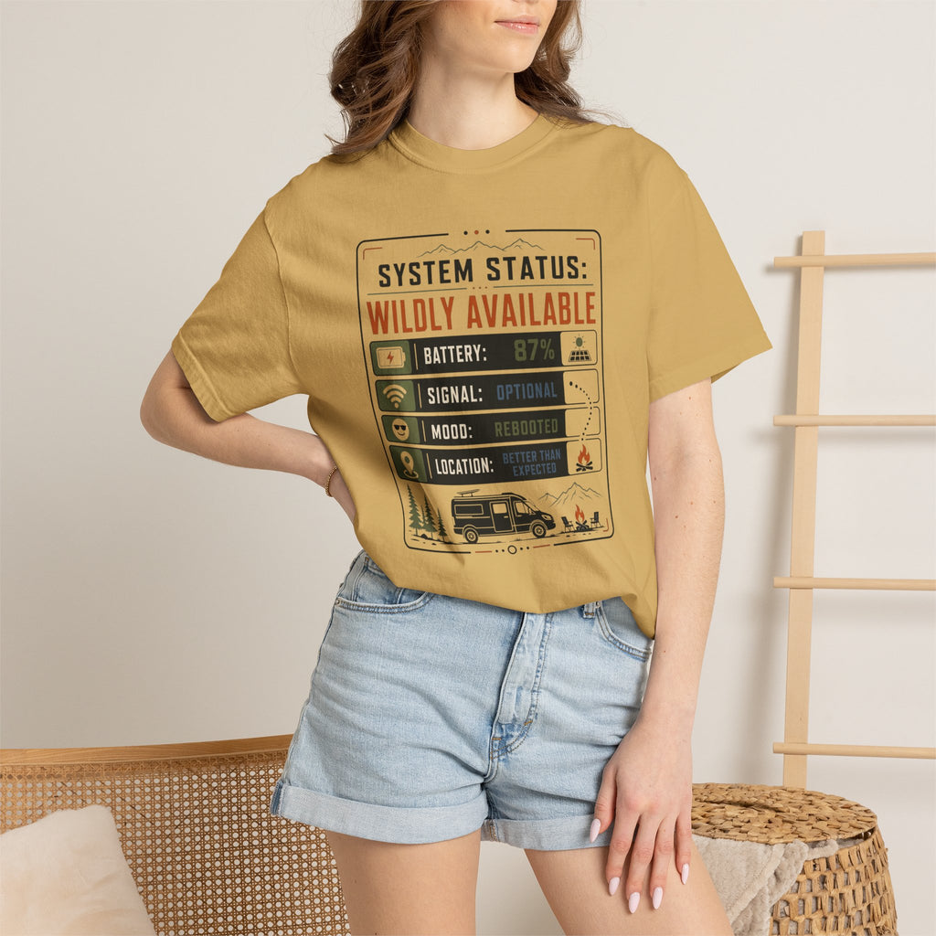 System Status Wildly Available - T-Shirt