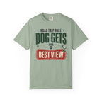 Road Trip Rule Dog Gets The Best View - T-Shirt