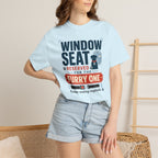 Window Seat Reserved For The Furry One - T-Shirt
