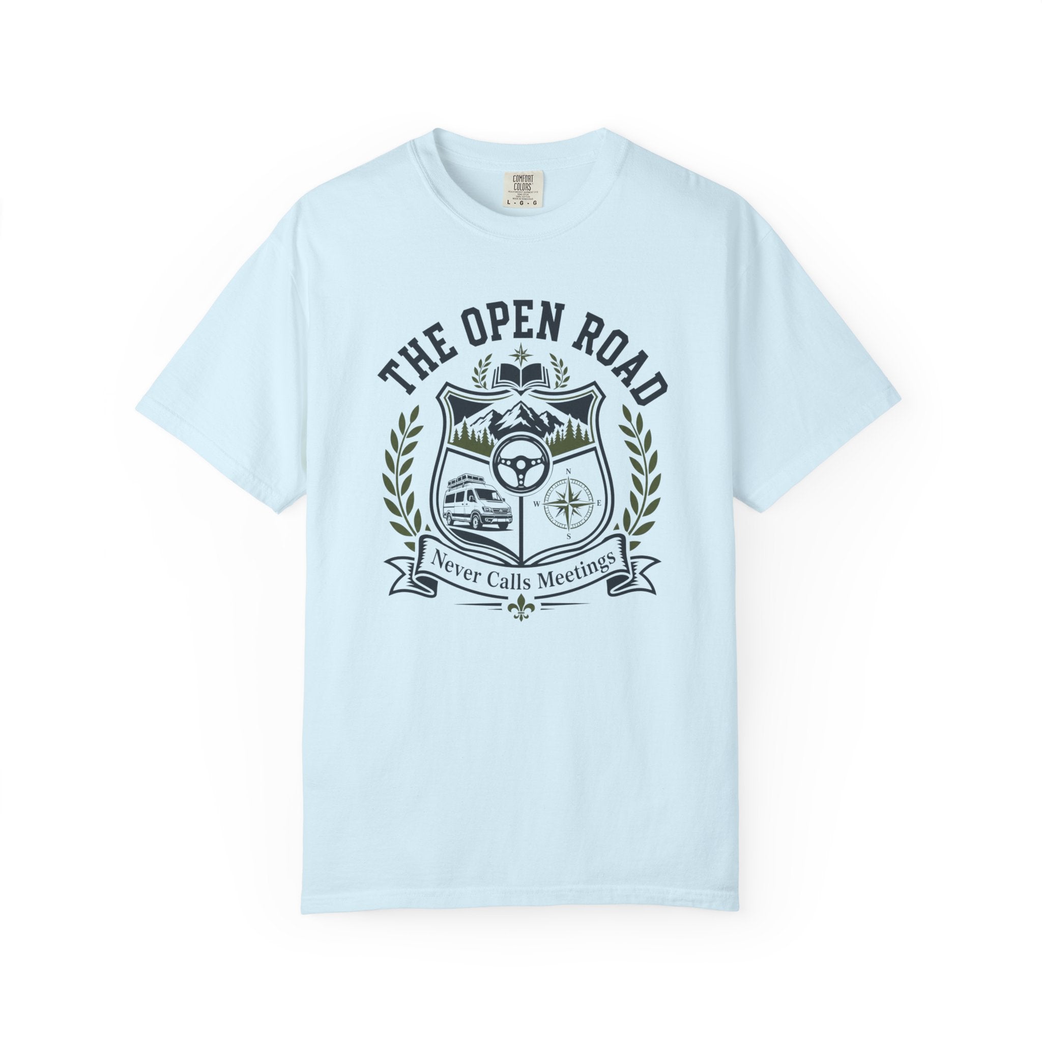 The Open Road Never Calls Meetings - T-Shirt