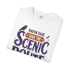 Raven Said Take The Scenic Route - T-Shirt