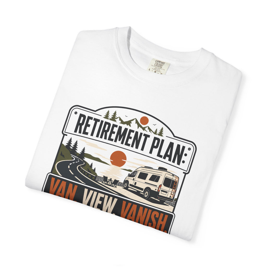 Retirement Plan Van View Vanish - T-Shirt