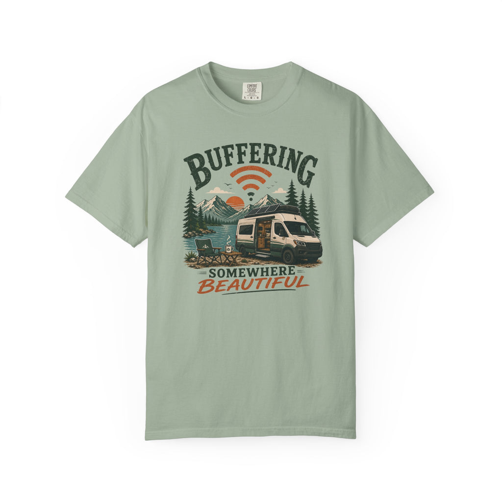 Buffering Somewhere Beautiful - T-Shirt