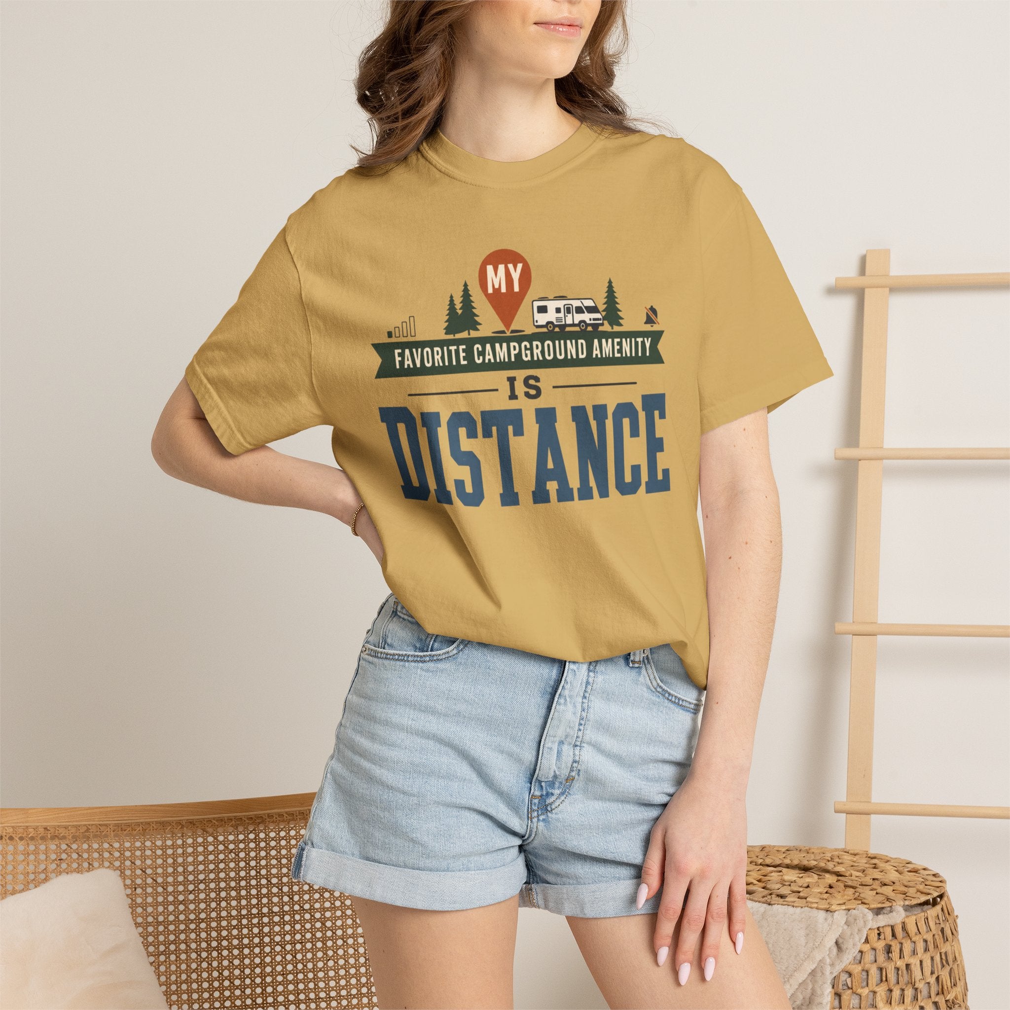My Favorite Campground Amenity Is Distance - T-Shirt