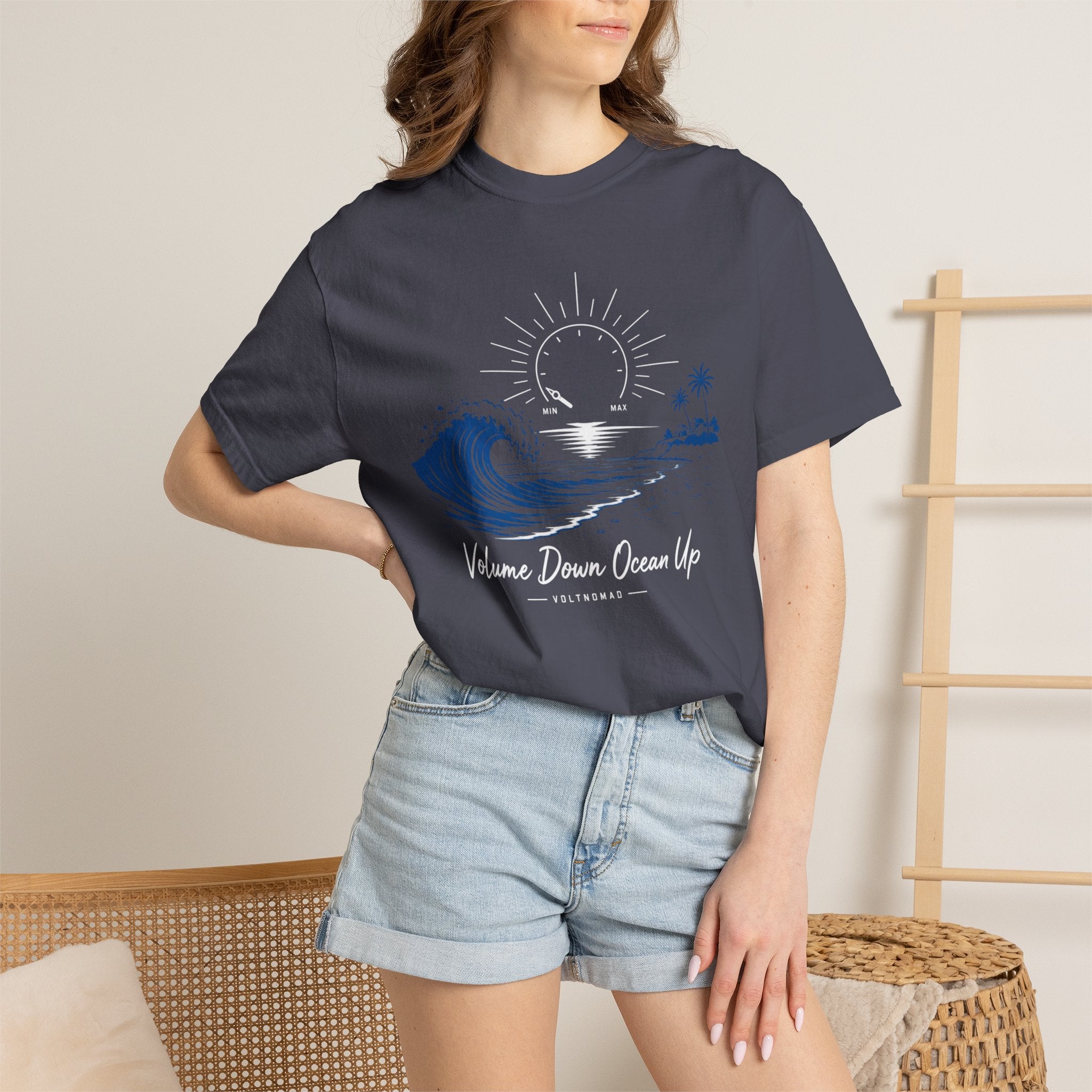 Volume Down Ocean Up - T-Shirt