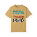 Pack Light Park Smart Sleep Outside - T-Shirt