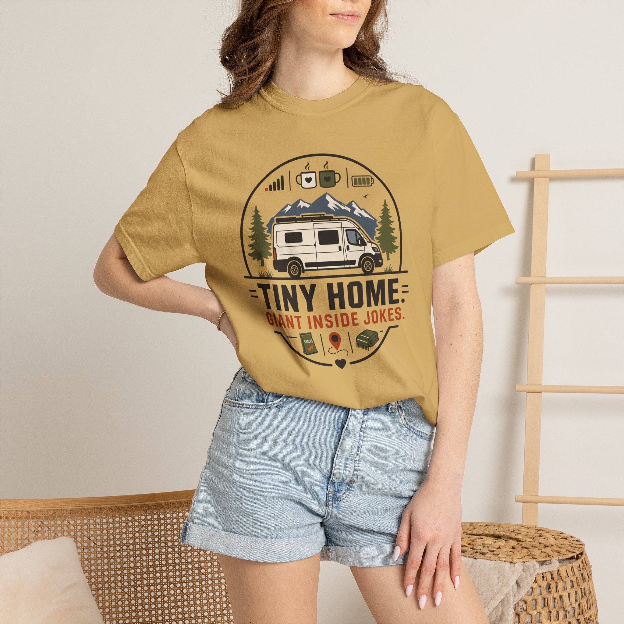 Tiny Home Giant Inside Jokes - T-Shirt