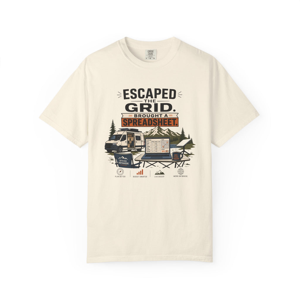 Escaped The Grid Brought A Spreadsheet - T-Shirt