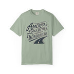 America Looks Better Through A Windshield - T-Shirt