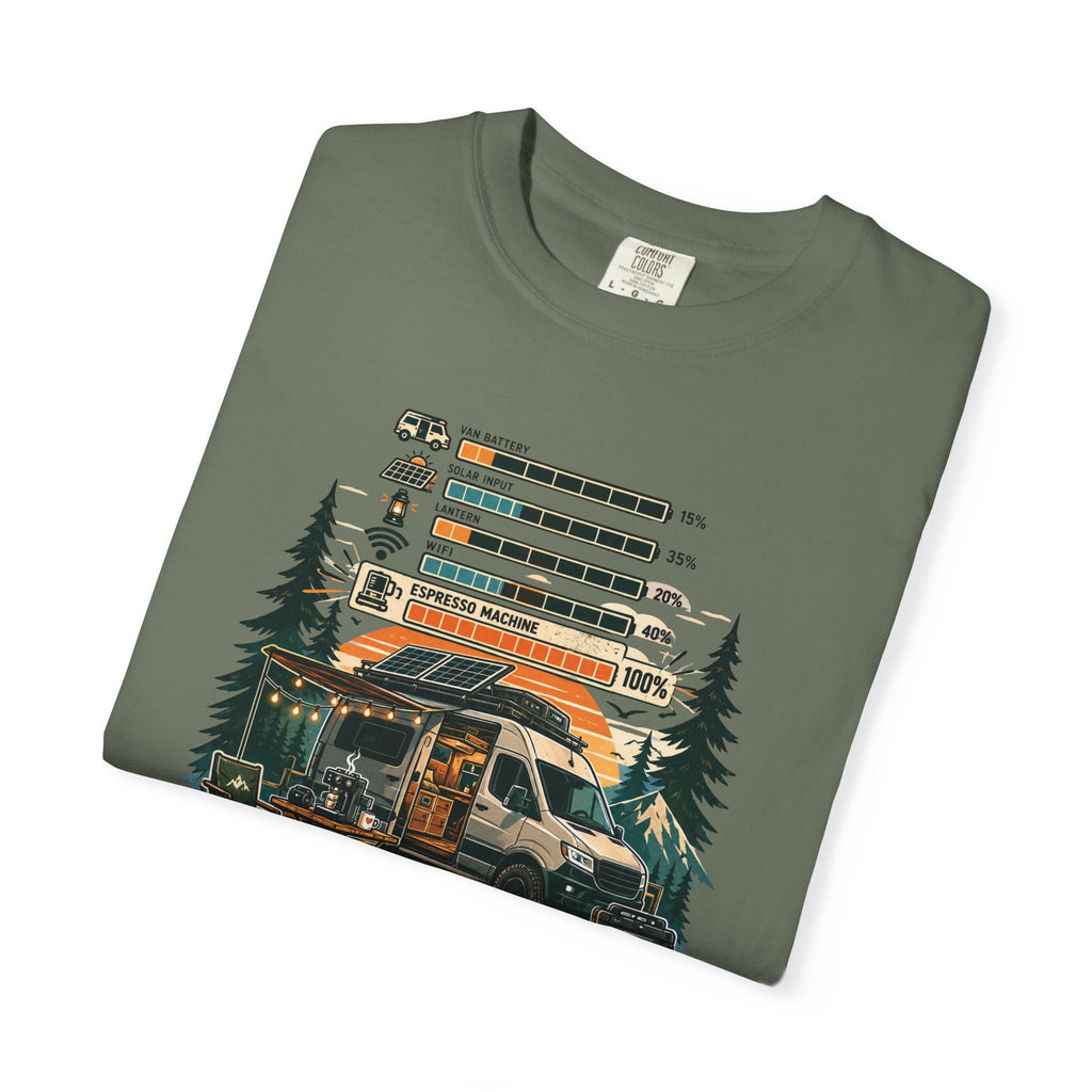 Espresso Machine Fully Charged - T-Shirt