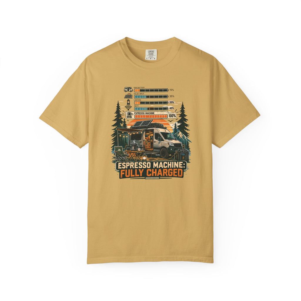 Espresso Machine Fully Charged - T-Shirt