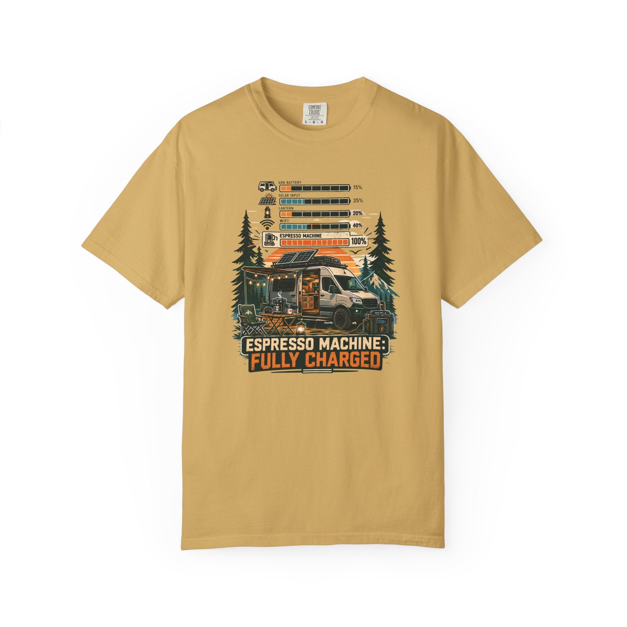 Espresso Machine Fully Charged - T-Shirt