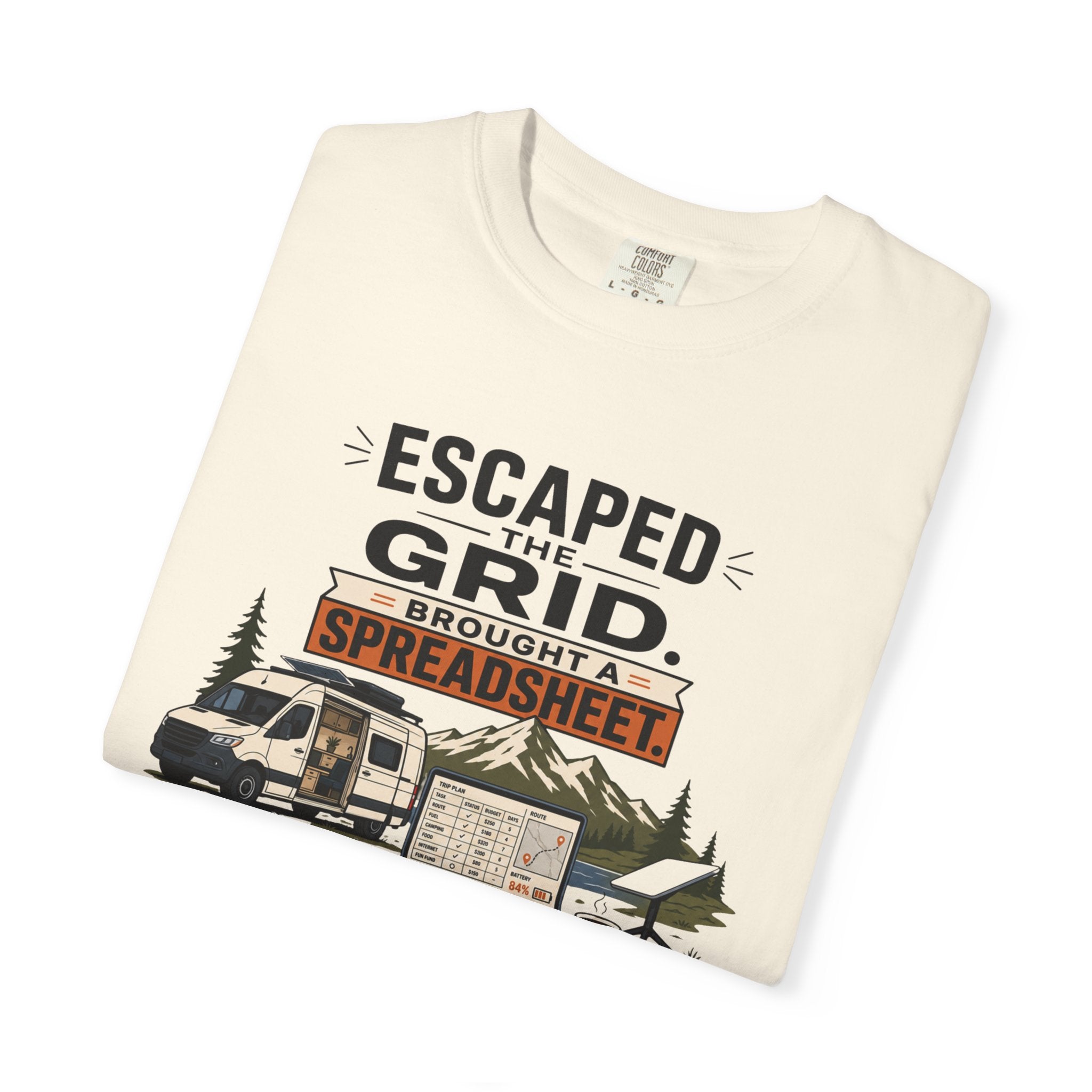 Escaped The Grid Brought A Spreadsheet - T-Shirt