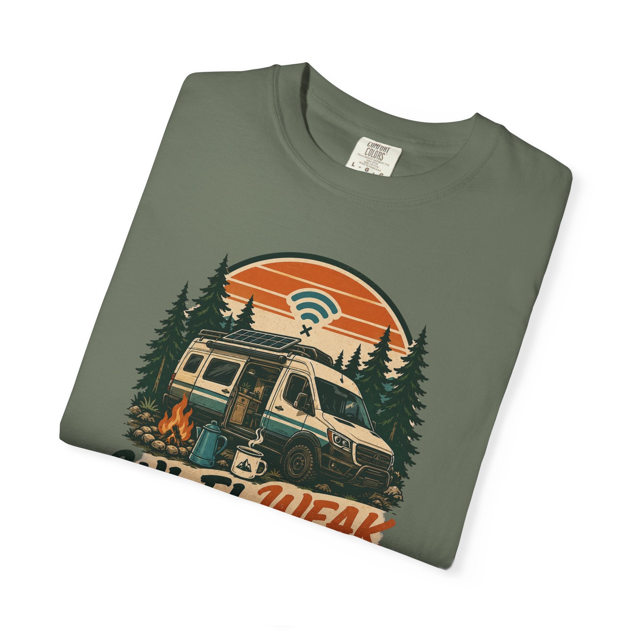 Wifi Weak Coffee Strong - T-Shirt