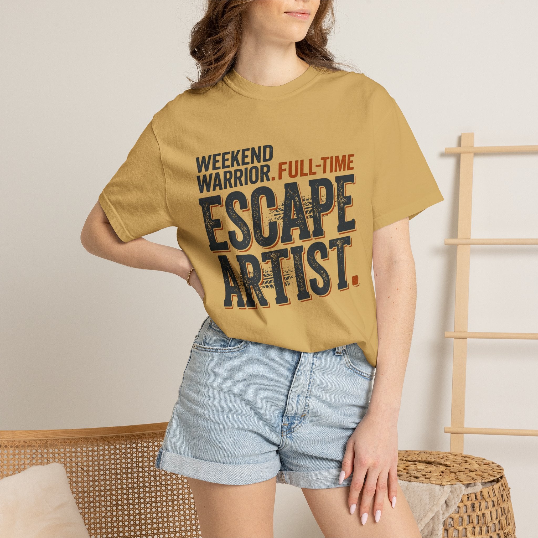 Weekend Warrior Full Time Escape Artist - T-Shirt