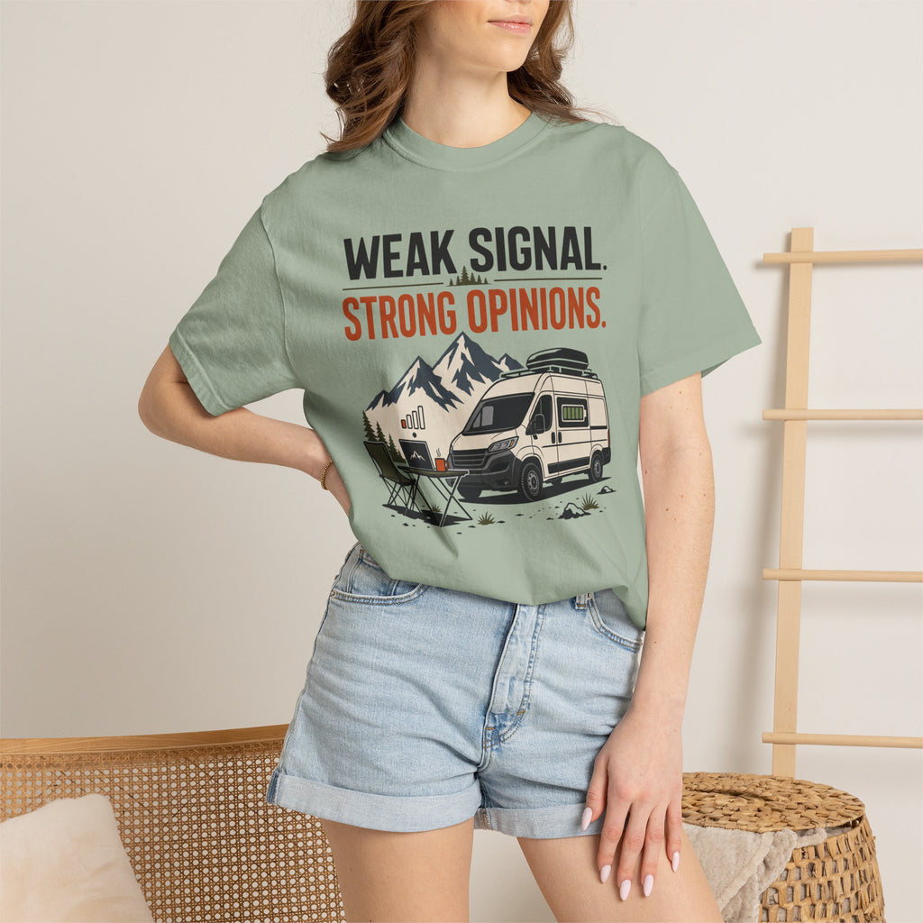 Weak Signal Strong Opinions - T-Shirt