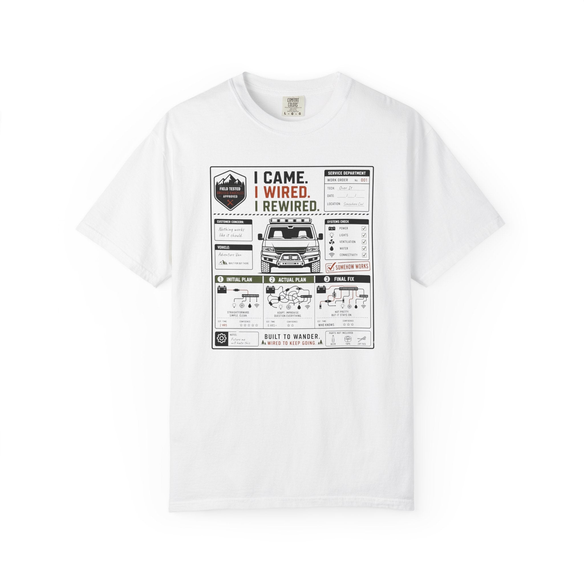 I Came I Wired I Rewired - T-Shirt