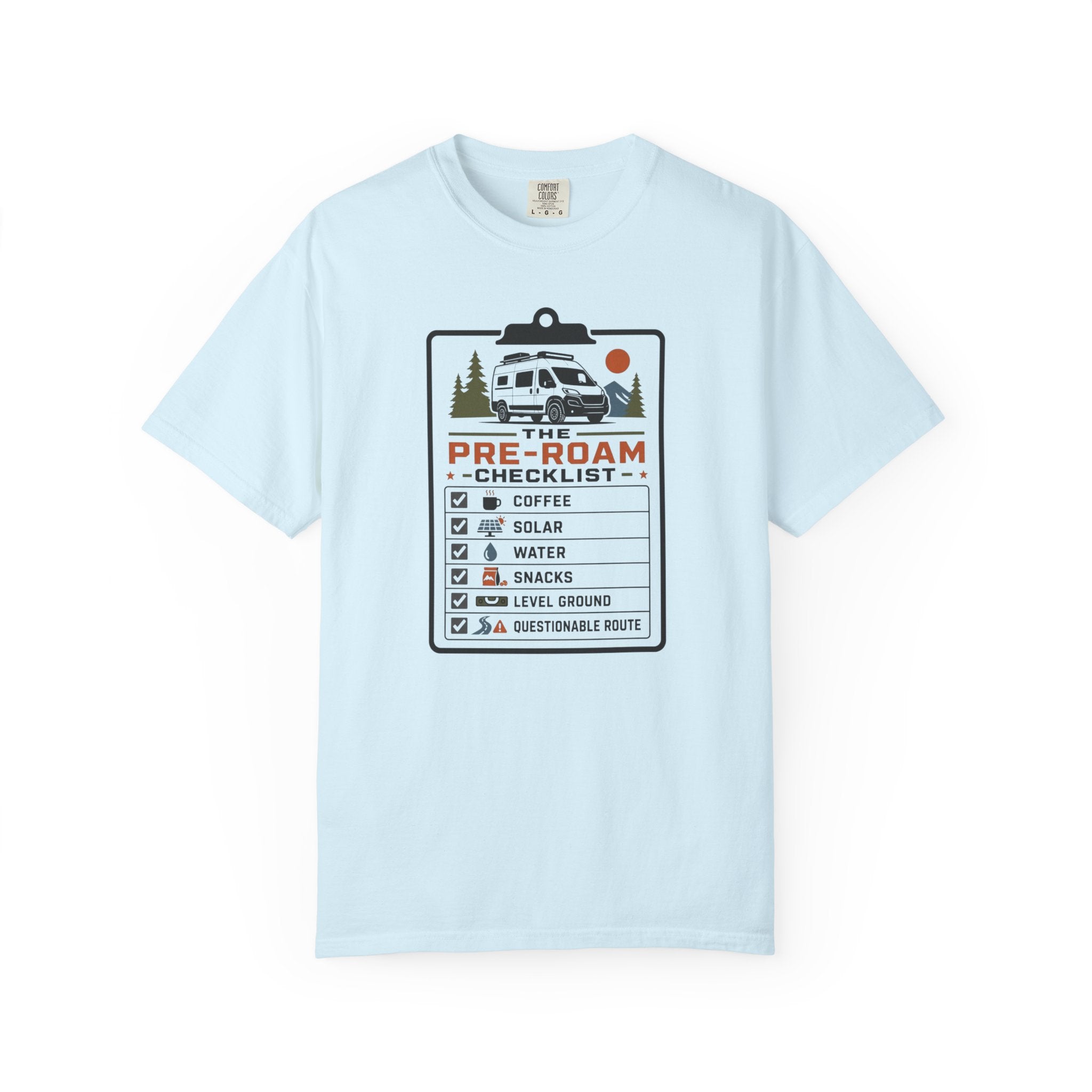 The Pre Roam Checklist - T-Shirt
