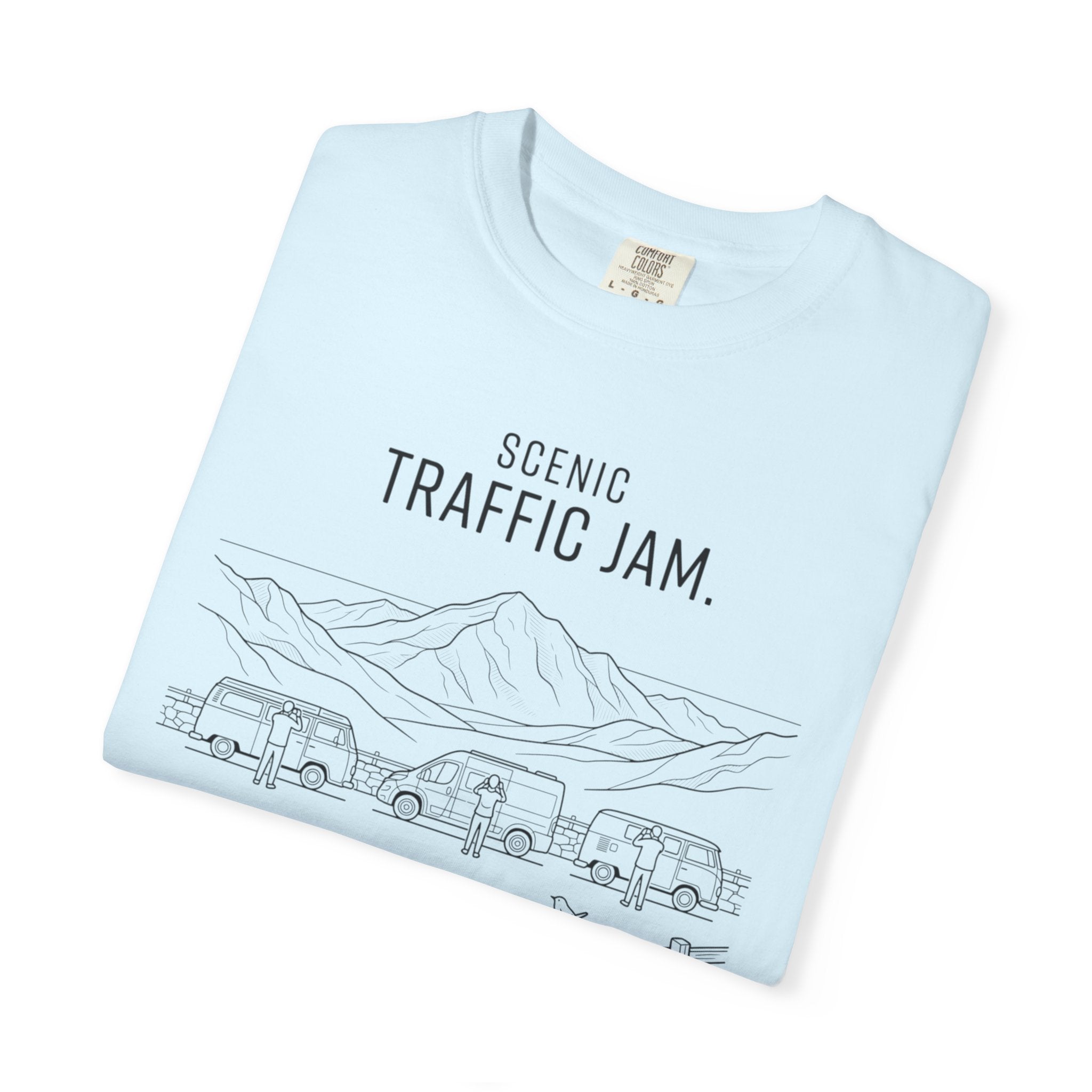 Sunset Traffic Jam No One Complained - T-Shirt