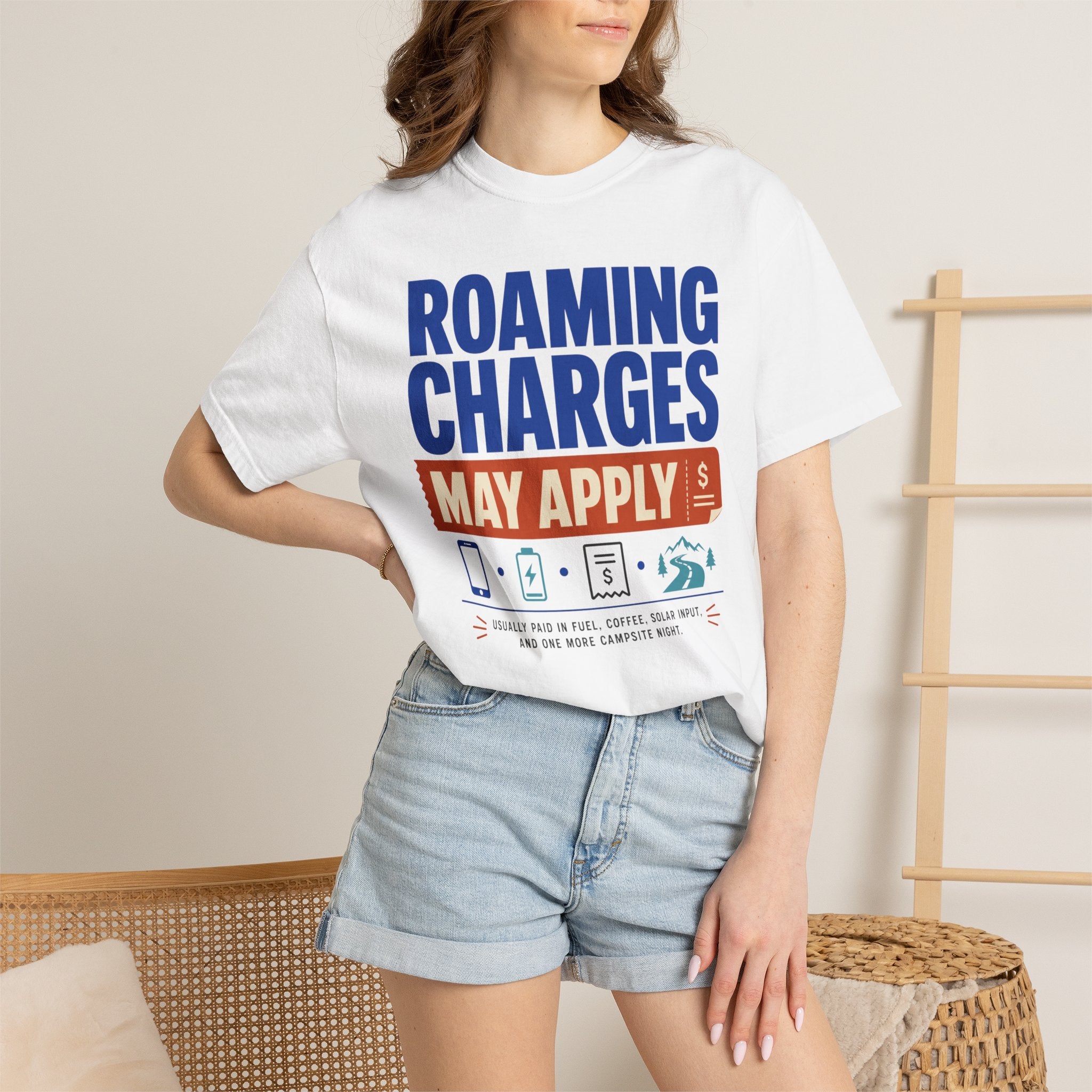 Roaming Charges May Apply - T-Shirt