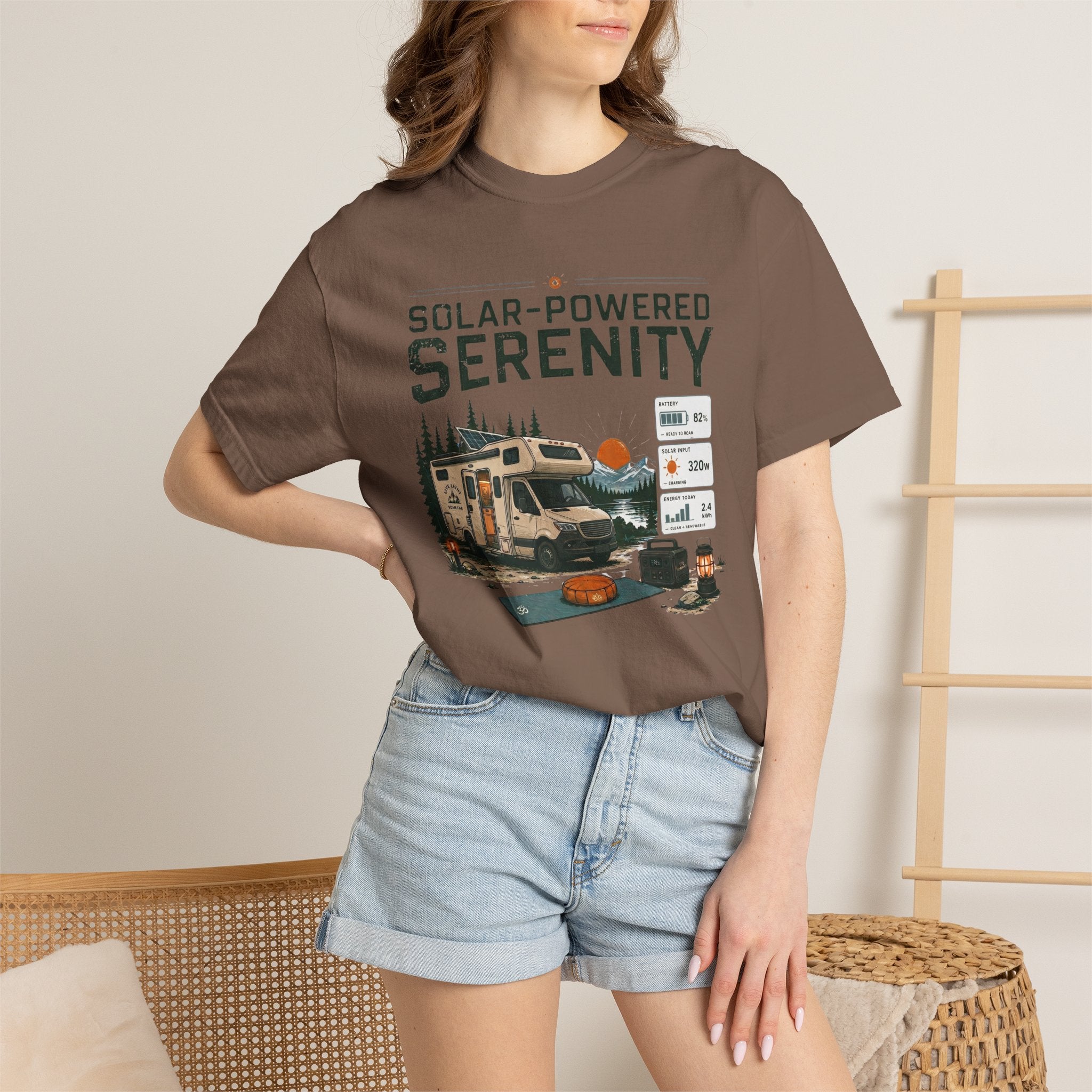 Solar-Powered Serenity - T-Shirt