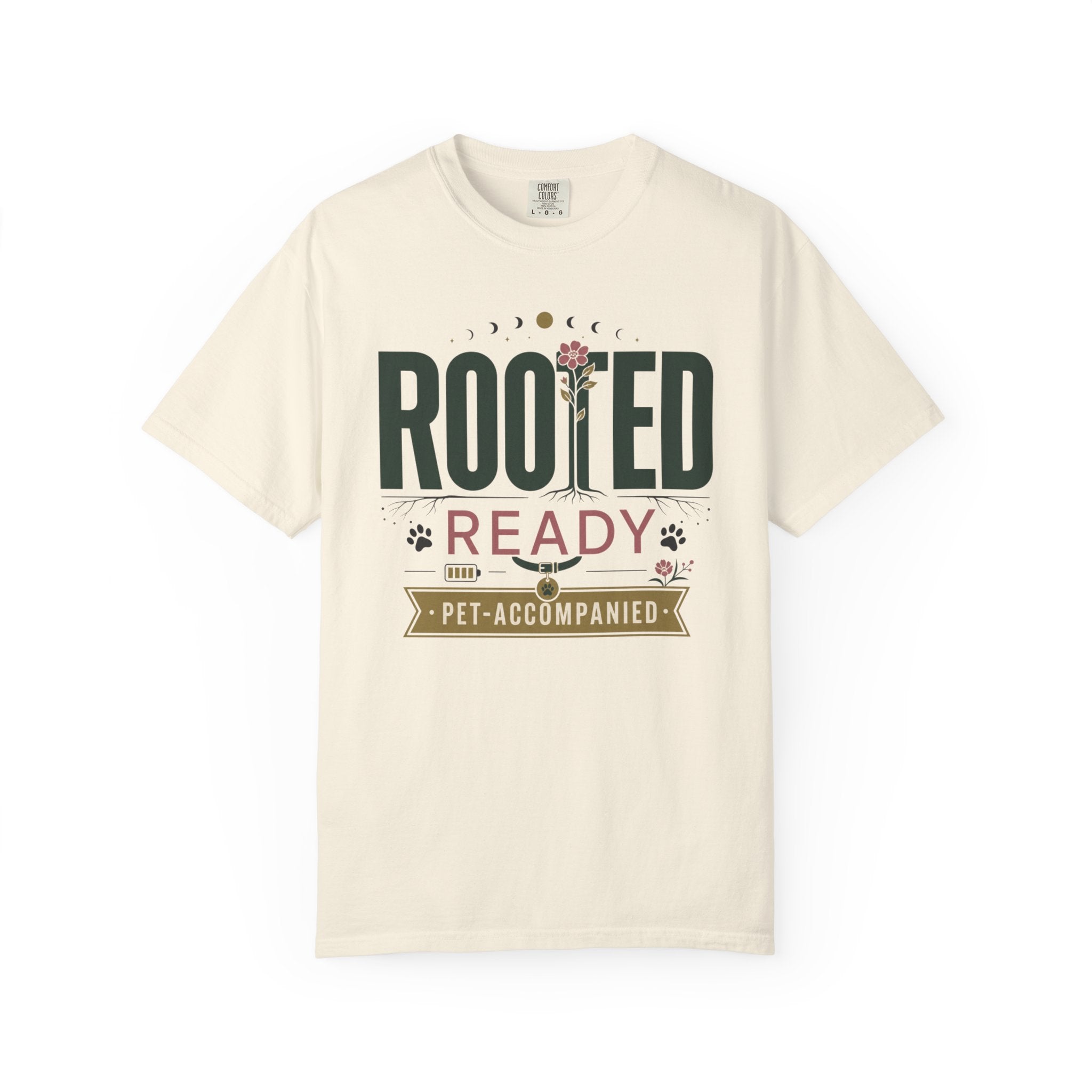 Rooted Ready Pet Accompanied - T-Shirt