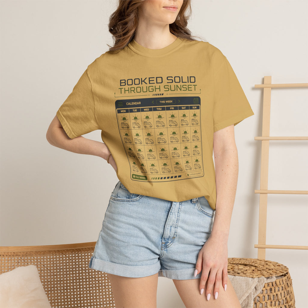 Booked Solid Through Sunset - T-Shirt