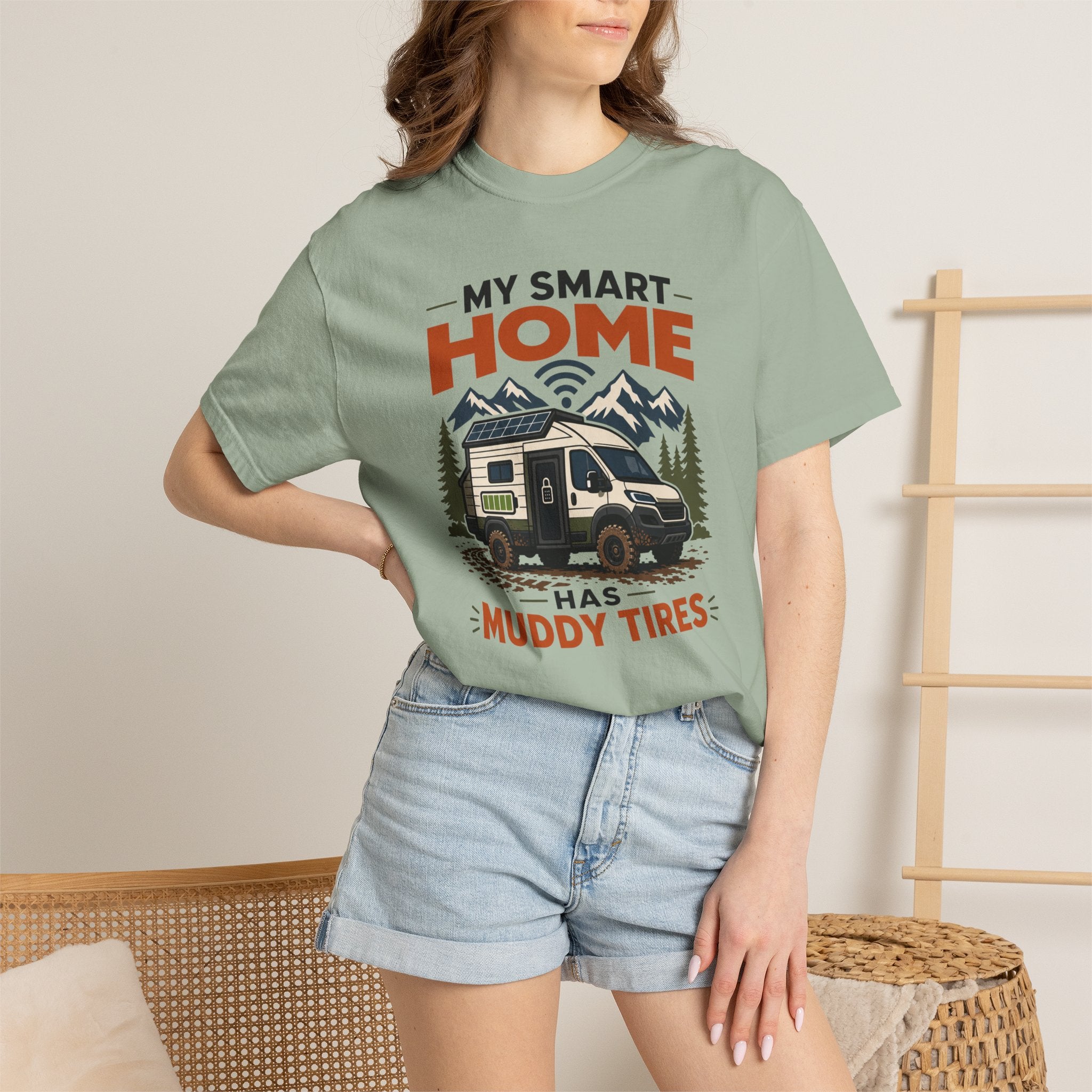 My Smart Home Has Muddy Tires - T-Shirt