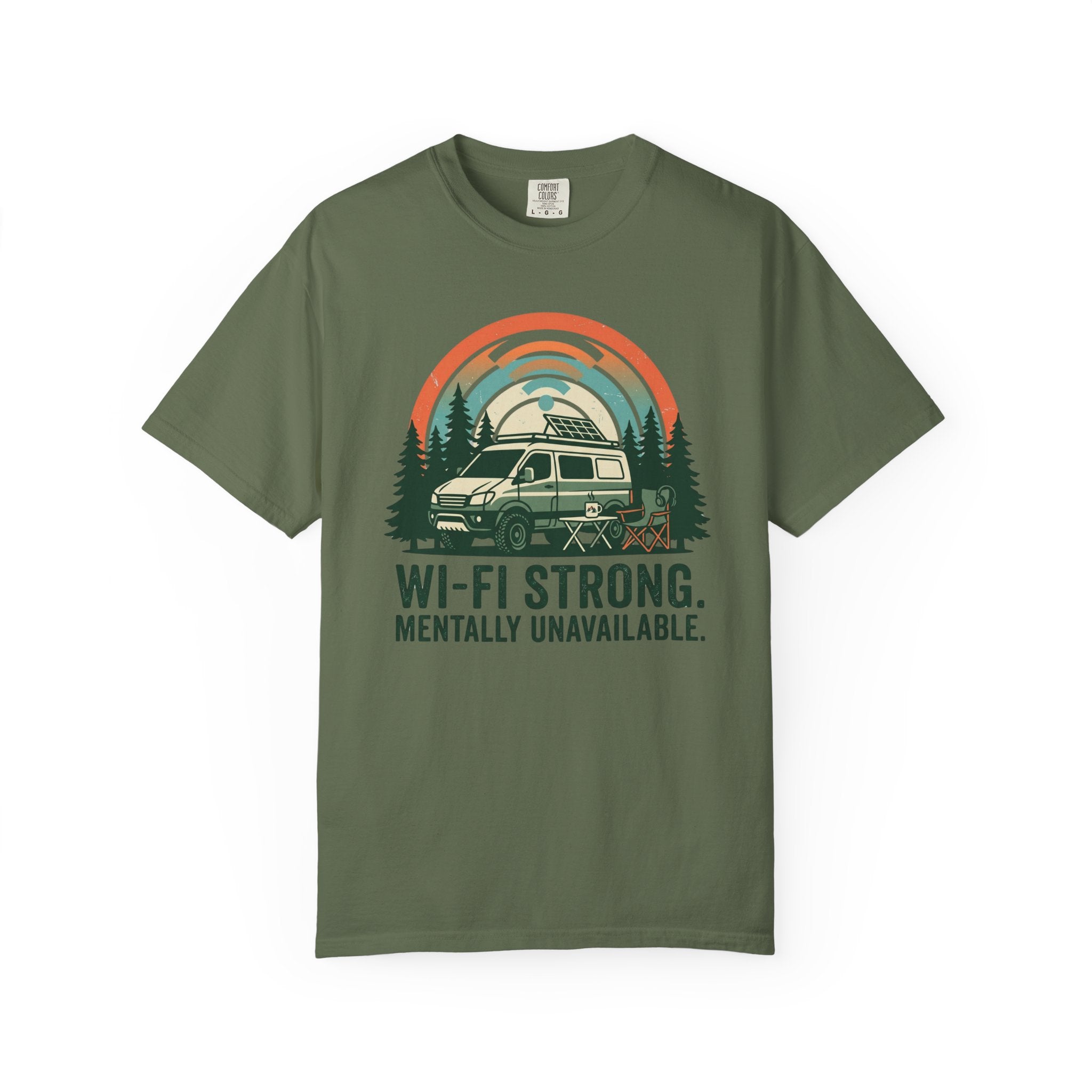Wifi Strong Mentally Unavailable - T-Shirt