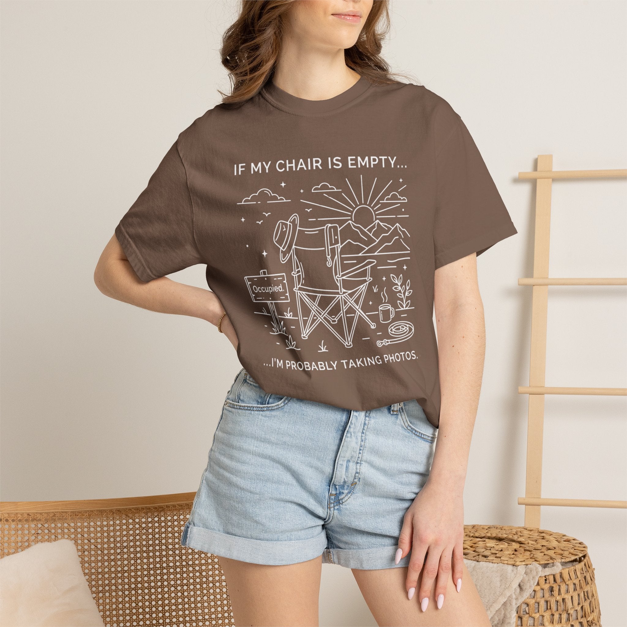 If My Chair Is Empty I'm Probably Taking Photos - T-Shirt