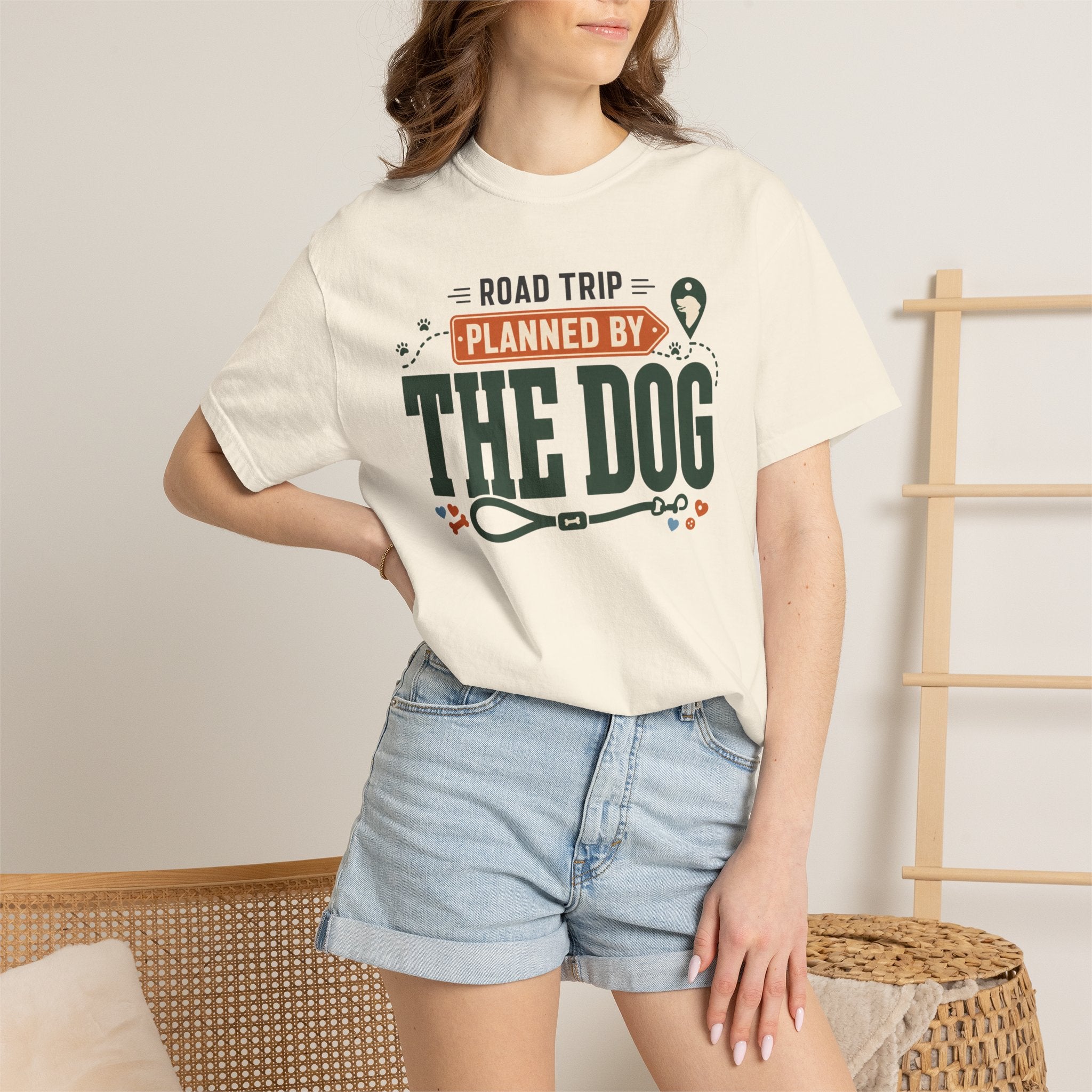 Road Trip Planned By The Dog - T-Shirt