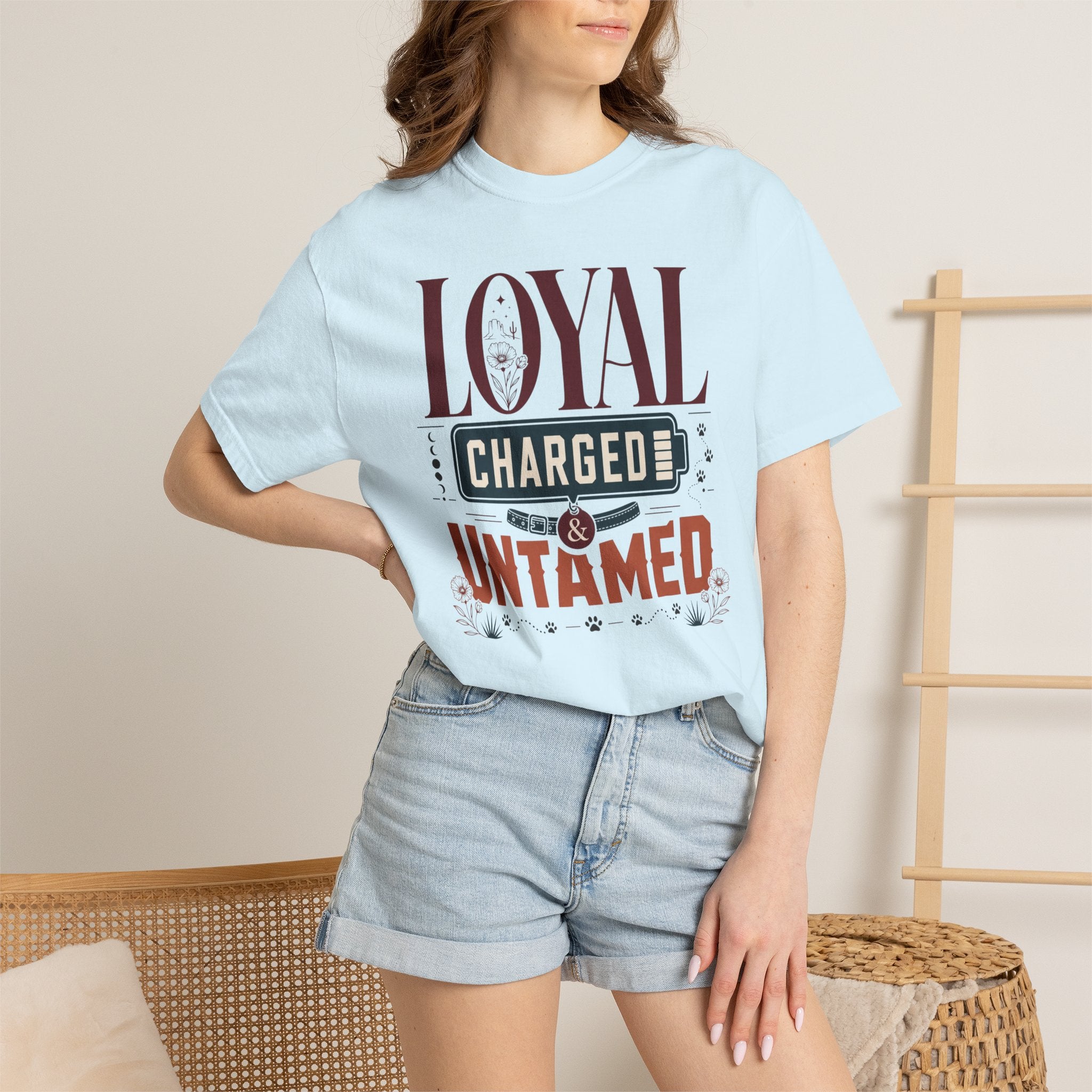 Loyal Charged And Untamed - T-Shirt
