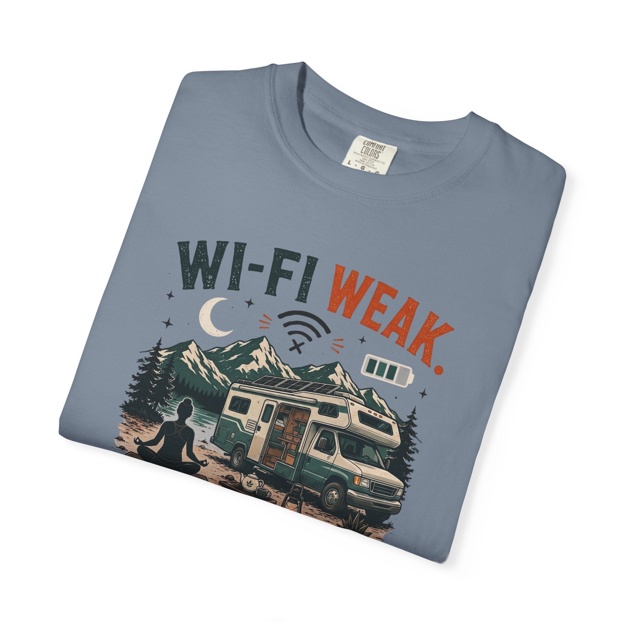 Wi-Fi Weak Inner Peace Strong - T-Shirt