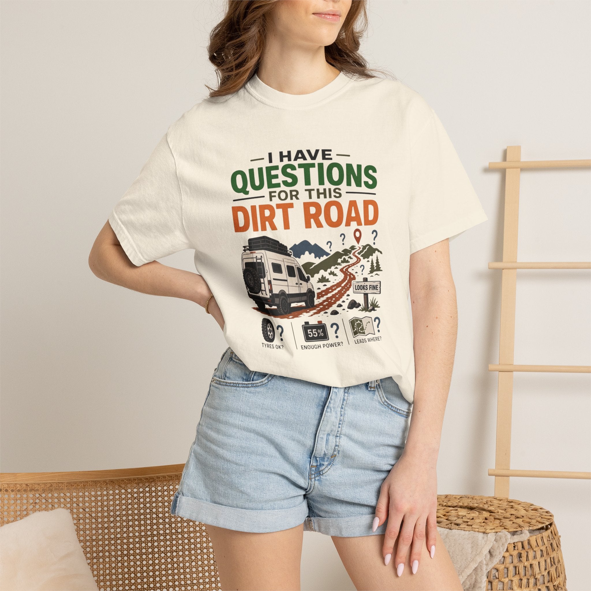I Have Questions For This Dirt Road - T-Shirt