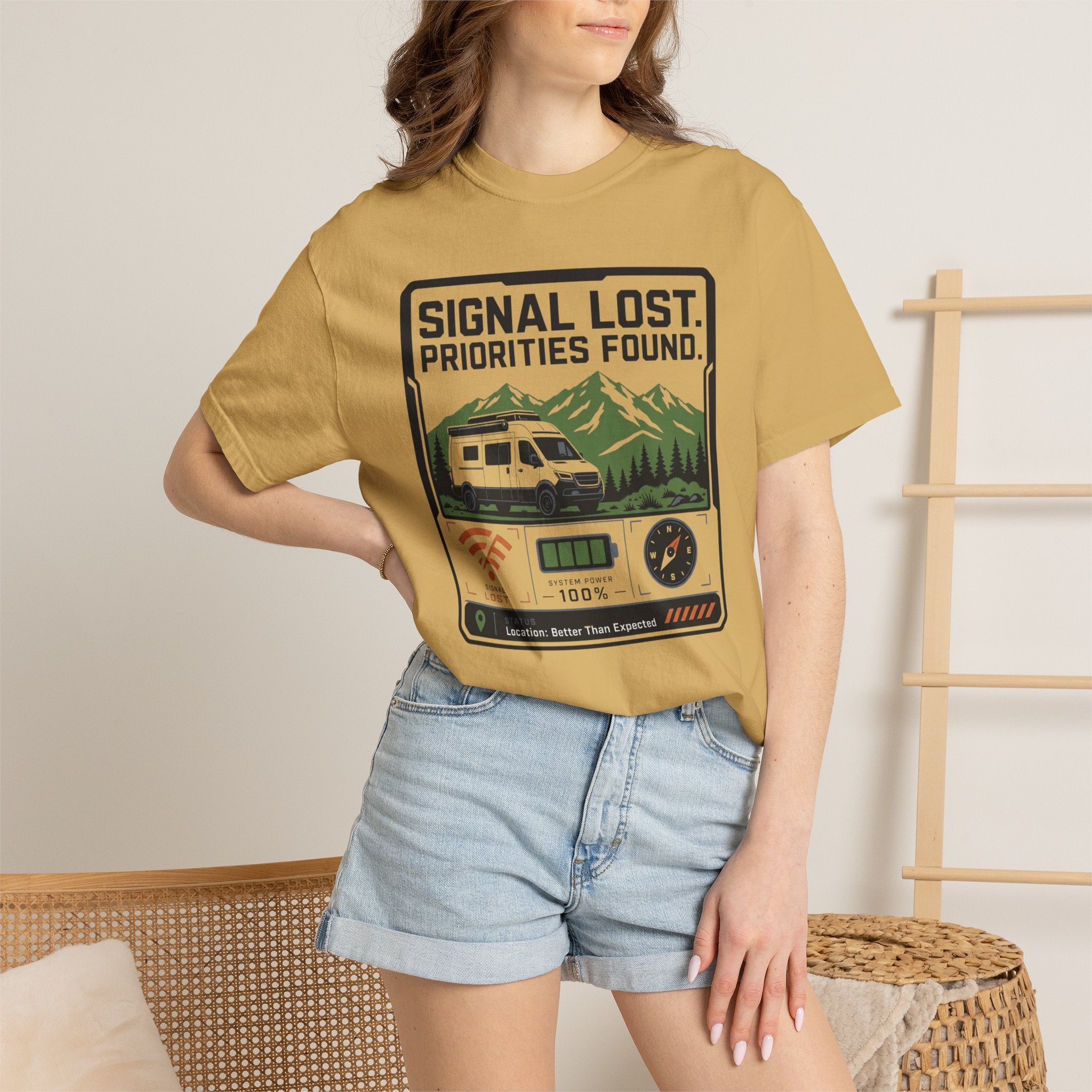 Signal Lost Priorities Found - T-Shirt