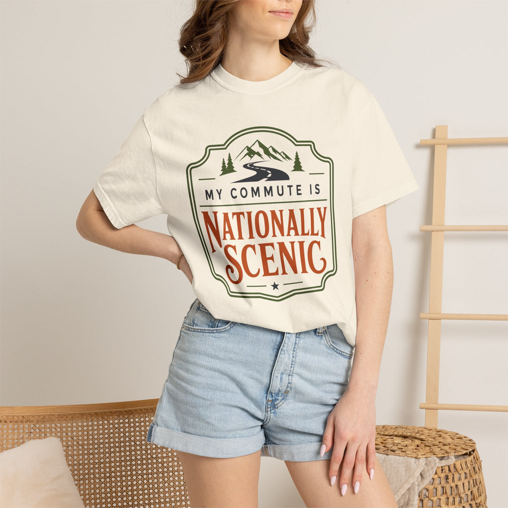 My Commute Is Nationally Scenic - T-Shirt