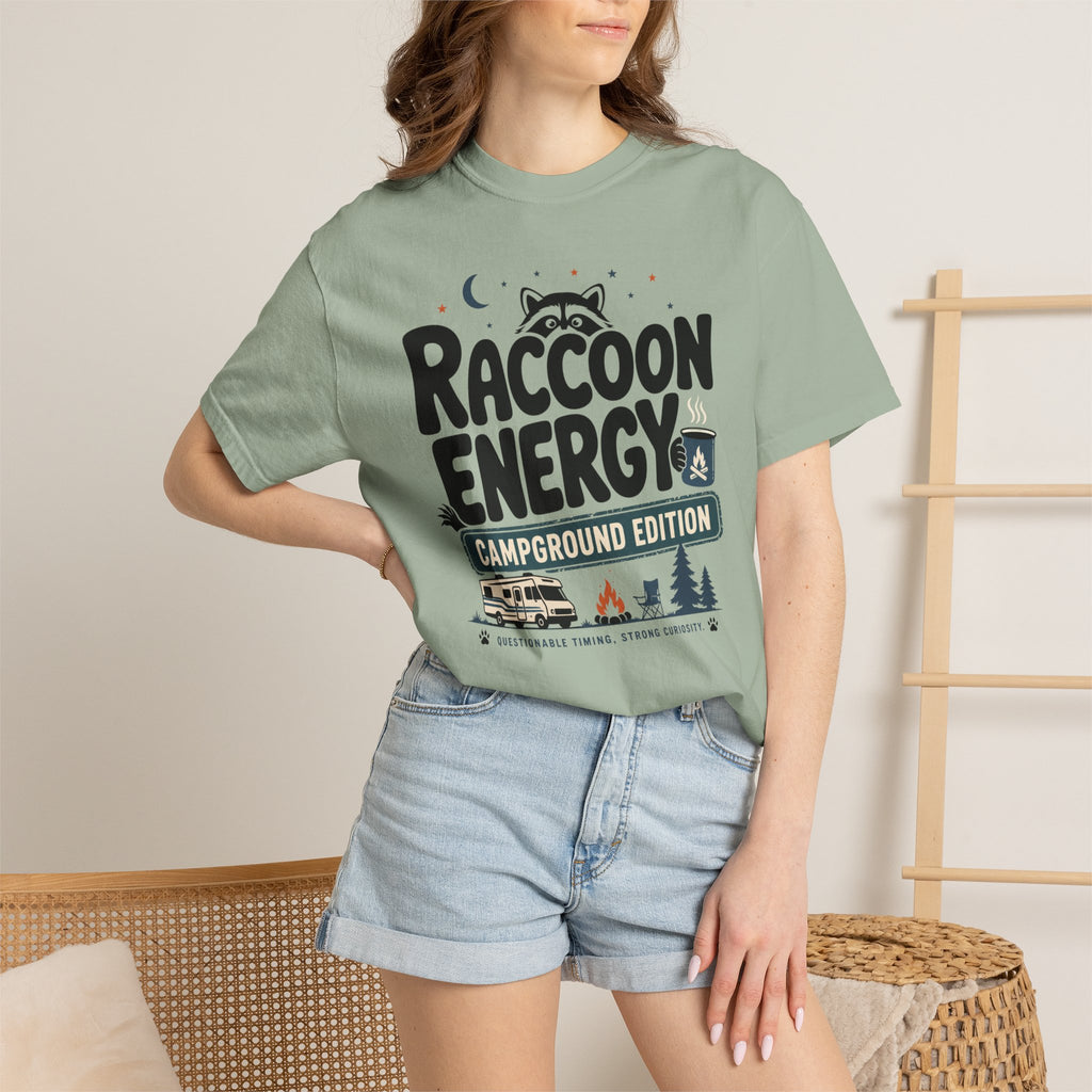 Raccoon Energy Campground Edition - T-Shirt