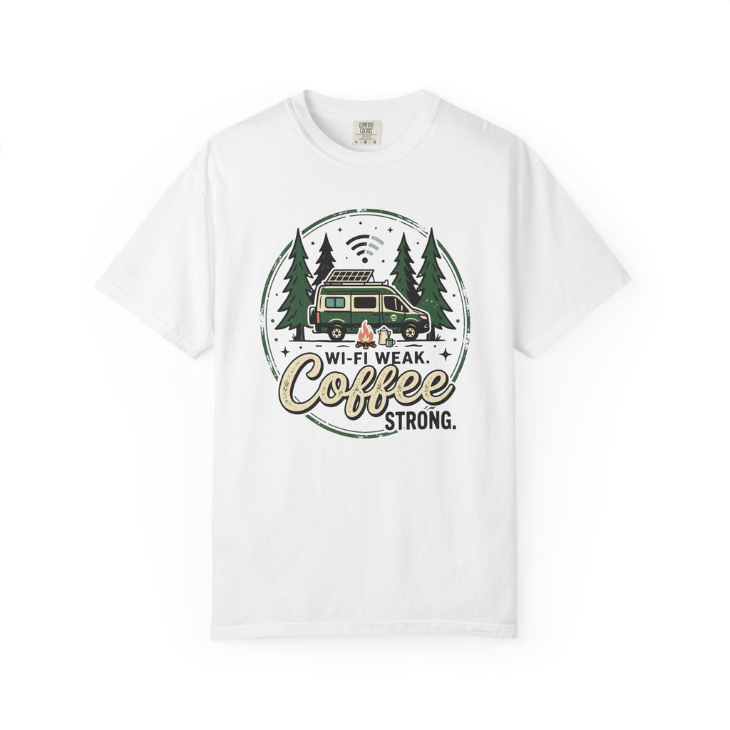 Wifi Weak Coffee Strong - T-Shirt