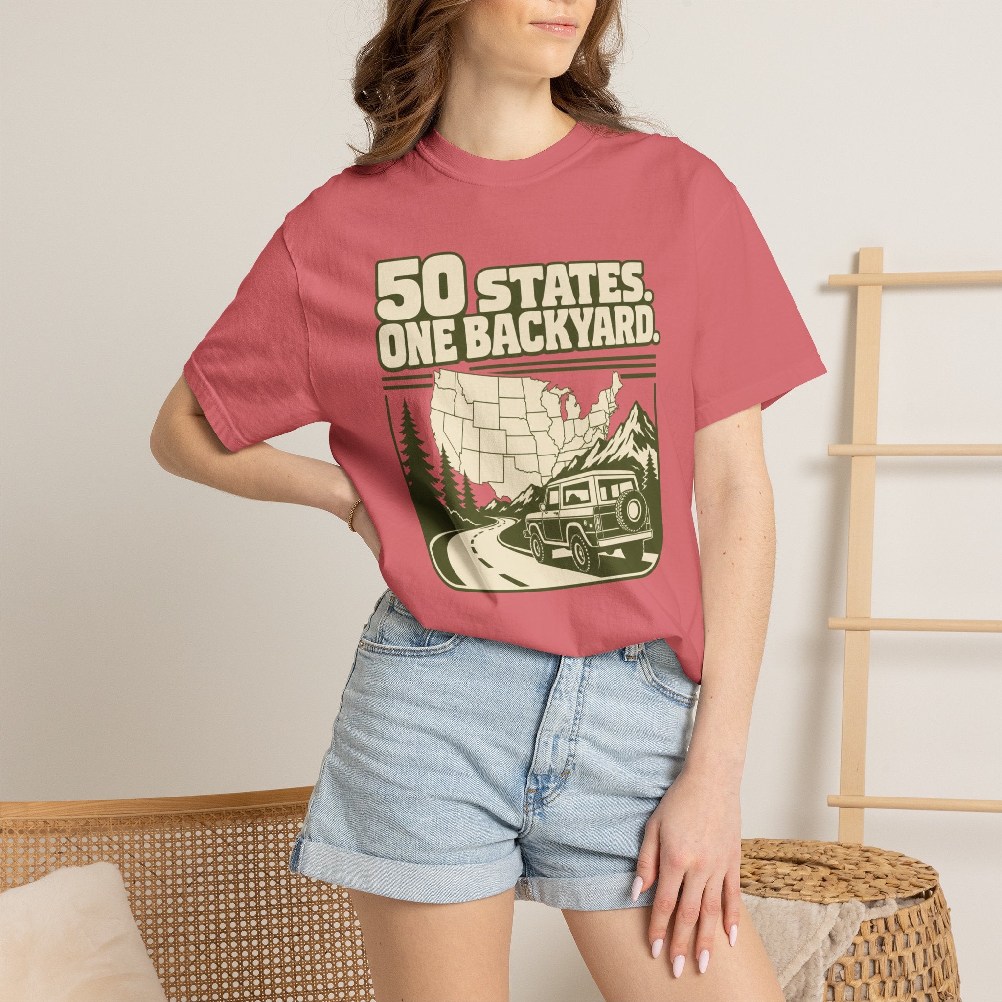 50 States One Backyard - T-Shirt