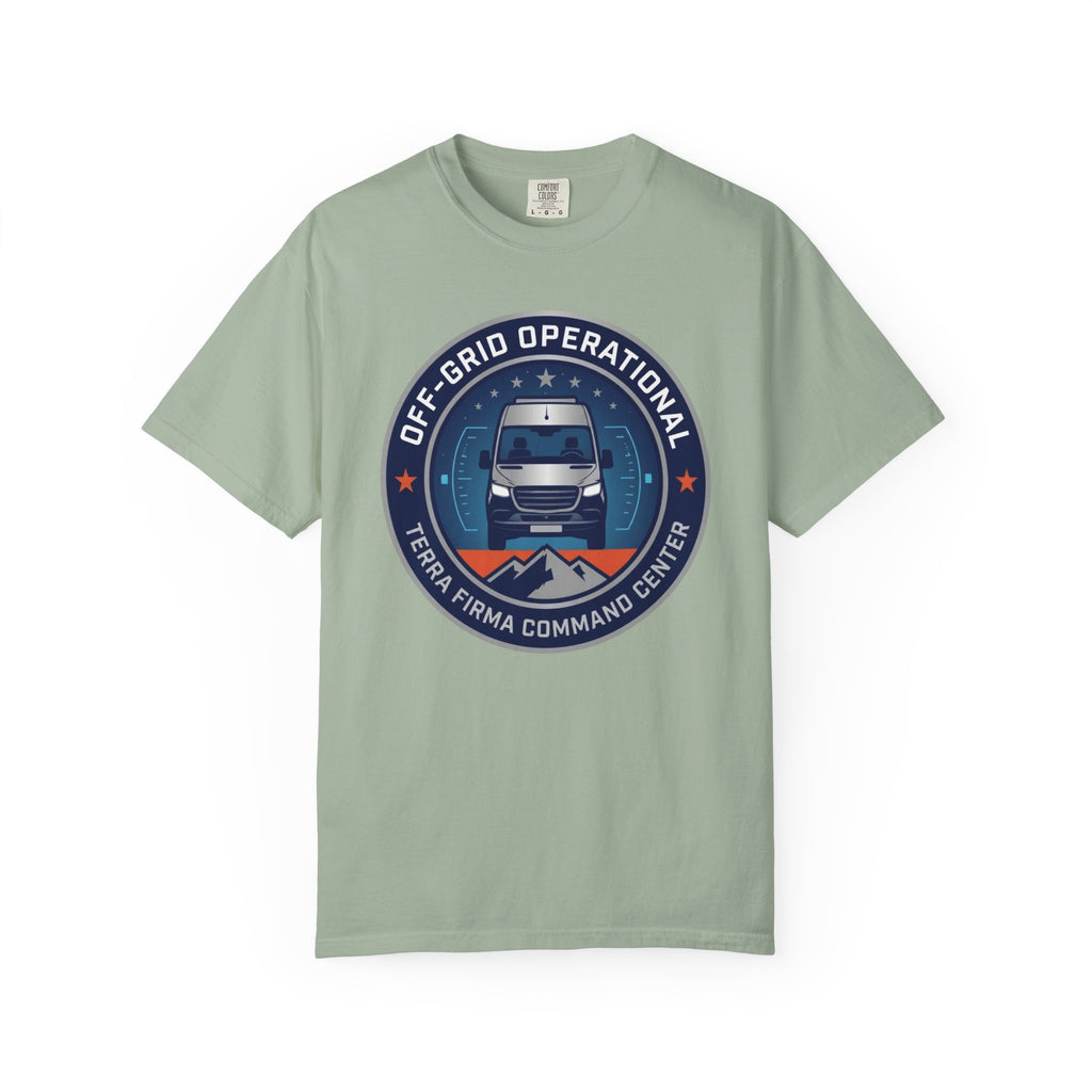 Off-grid Operational Terra Firma Command Center - T-Shirt