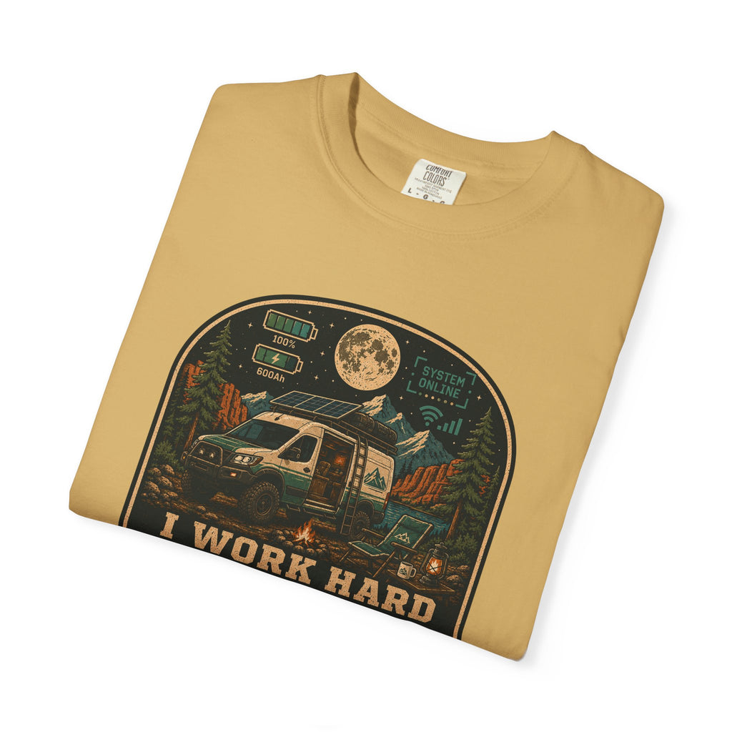 I work hard so my campervan can have a better life - T-Shirt