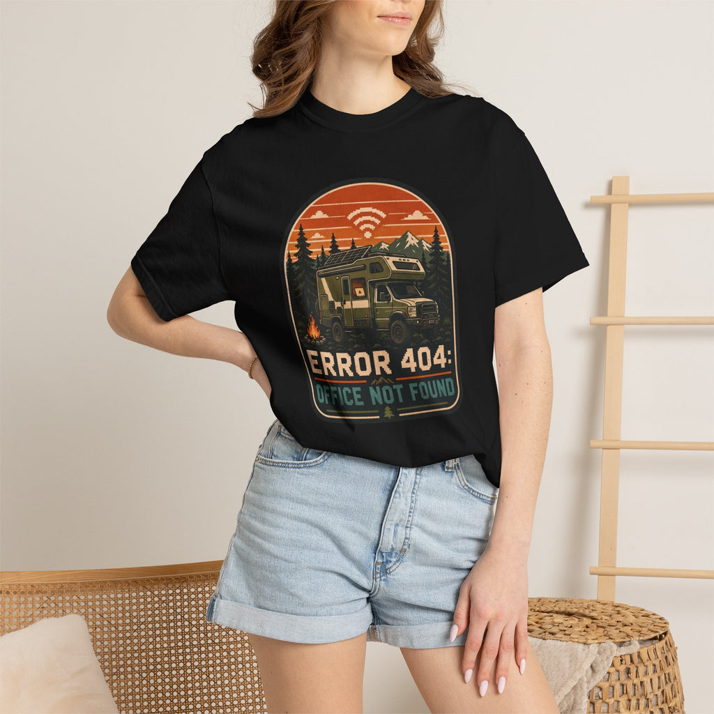 Error 404 Office Not Found - T-Shirt
