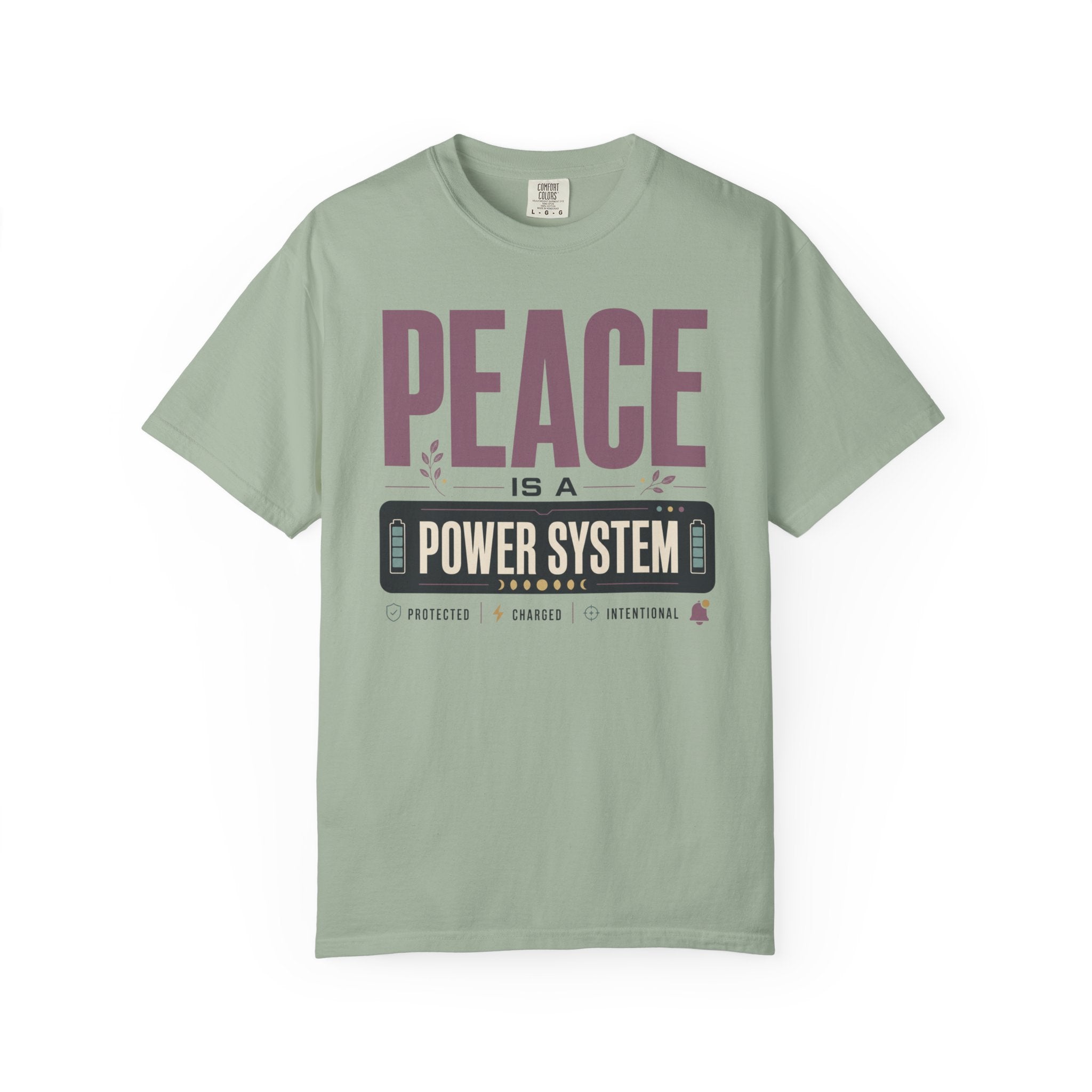 Peace Is A Power System - T-Shirt