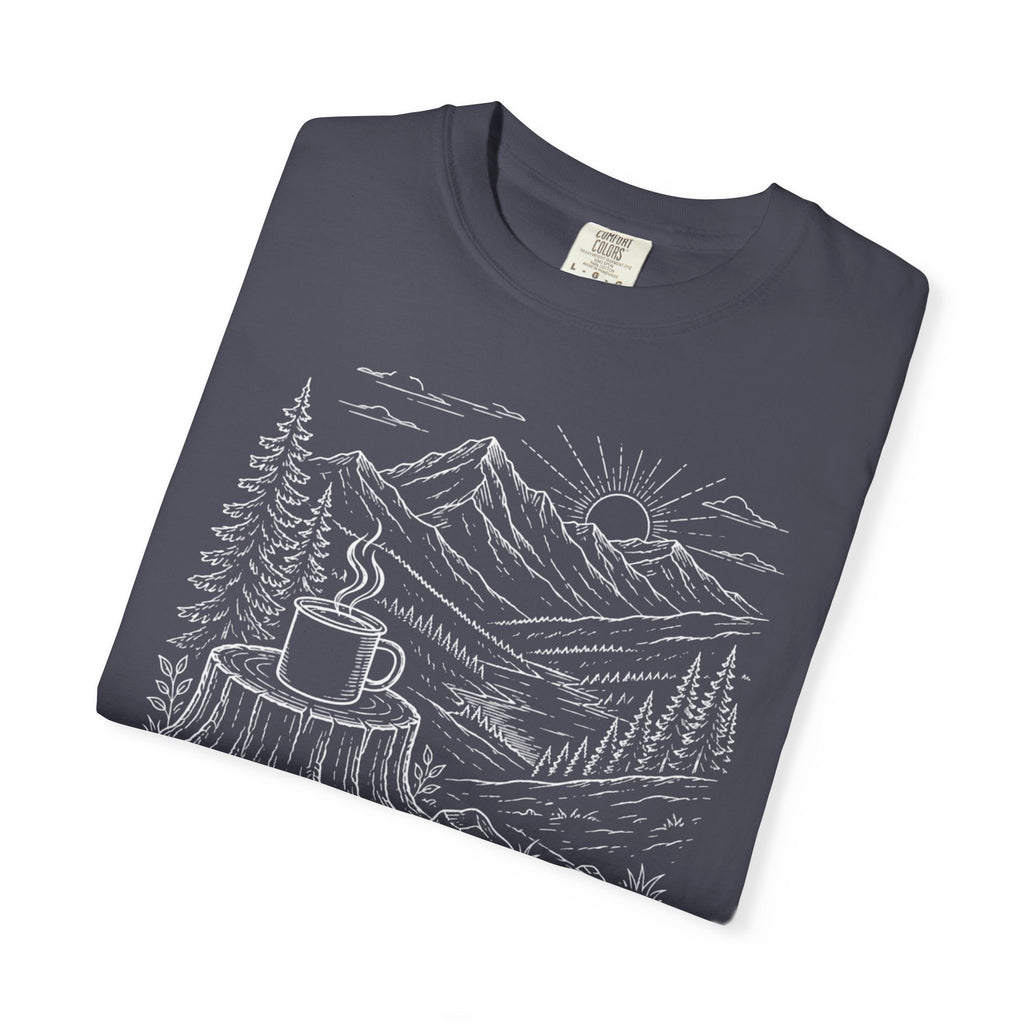 Peak Voltage Starts With Camp Coffee - T-Shirt